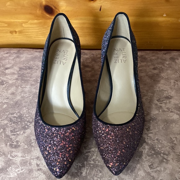 Naturalizer Sequins Heel US 8.5M - Picture 3 of 4
